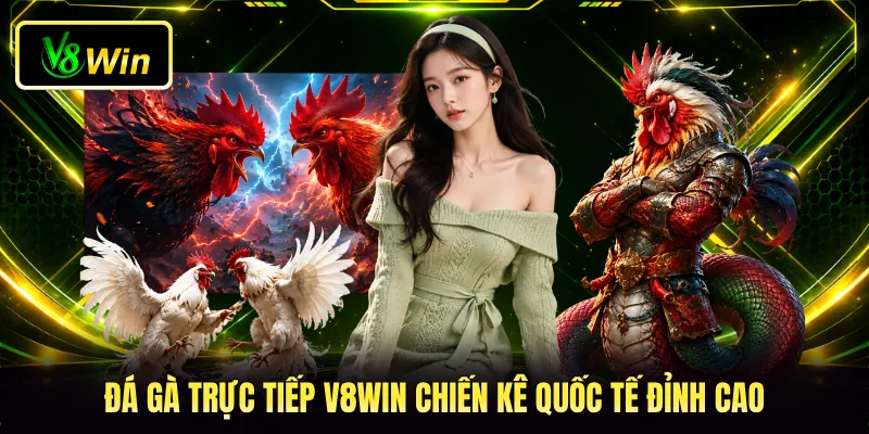 Đá gà trực tiếp V8WIN chiến kê quốc tế đỉnh cao