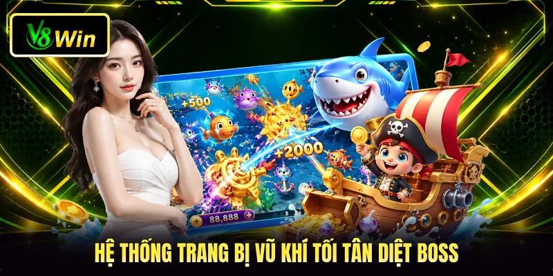 Hệ thống trang bị vũ khí tối tân diệt boss